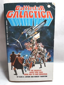 Battlestar Galactica G Larson & R Thurston P/B 1989 TV Shows Movies - Picture 1 of 4