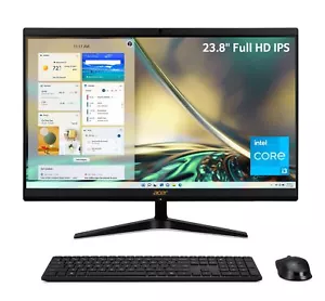 Acer Aspire C24-1700-UA91 AIO 23.8" 12th i3-1215U 8GB DDR4 512GB M.2 SSD Win11 H - Picture 1 of 9