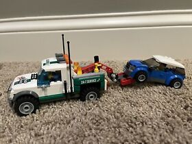 LEGO CITY: Pickup Tow Truck (60081) COMPETE with Manuals And Figurines