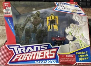 3 Pack Figure Set Transformers Animated Exclusive STEALTH LOCKDOWN Yr 2008 - Picture 1 of 2
