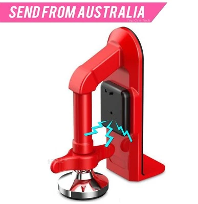 Door Stop with Security Alarm Portable Lock Stopper Vibration Triggered 4468AC - image 1 of 4