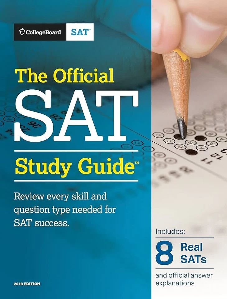 The Official SAT Study Guide by The College Board, 2020 Edition Paperback - Image 1 of 1