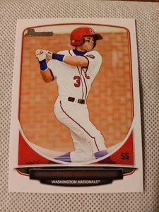 2013 Willie Medina Bowman Baseball ROOKIE KARTE RC #BDPP129 WASHINGTON NATIONALS - Bild 1 von 2