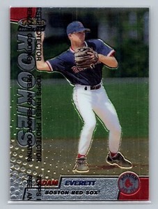 1999 Topps Finest Rookies Adam Everett #135 Boston Red Sox