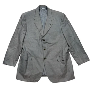 Brioni Men's Black Brown Nomentano Houndstooth Pure Escorial Wool Sport Coat 48 - Picture 1 of 10