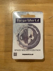 Games Workshop Forgeworld Warhammer 40k Space Wolves Icon Pack NIB - Picture 1 of 2