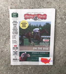 HORSE RACING DAILY FORM (DRF)  JUNE 22, 2025 (BELMONT - LOS ALAMITOS -CHURCHILL) - Picture 1 of 1