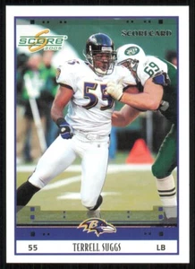 2005 Score Scorecard #26 Terrell Suggs /599 - Picture 1 of 2