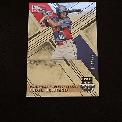 Fidel Montero Panini Elite Edition 017/999 - Image 1 of 2