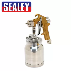 Sealey / Siegen Spray Gun Suction Feed 1.7mm Suits Water based or Solvent Paint - Picture 1 of 1