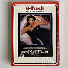 Sealed 8-Track Tape Crystal Gayle - Nobody Wants To Be Alone 1985 Warner