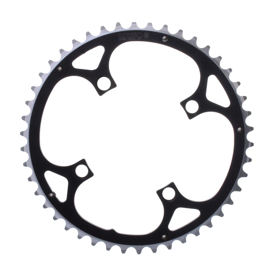 ORIGIN8 CHAINRING OR8 104mm 42T RAMPED 4B BK/SL - Image 1 of 1