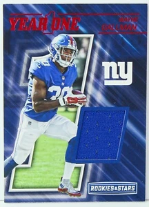 2017 Panini Rookies & Stars Year One Wayne Gallman Patch #17 Giants - Picture 1 of 2