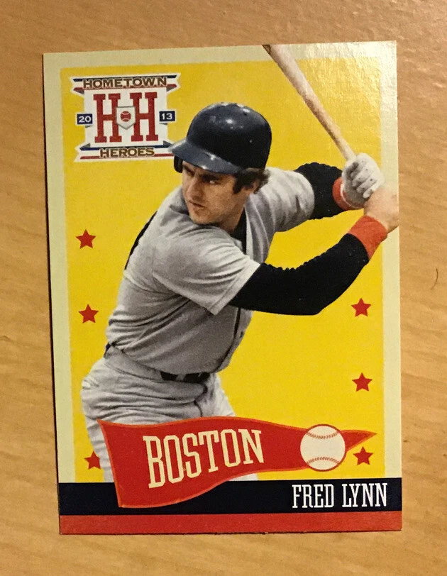 2013 Panini Hometown Heroes (2) Fred Lynn Boston Red Sox #10 - Image 1 of 1
