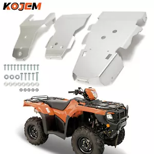 Fits Honda Rubicon IRS 500 2015-2019 & 520 2021 Full Belly Skid Plate 3pcs - Picture 1 of 12