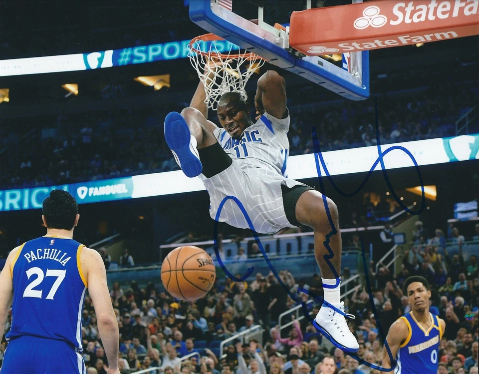 Signed  8x10 BISMACK BIYOMBO Orlando Magic Autographed Photo w/COA - Image 1 of 1