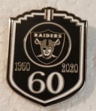RAIDERS 60 years - 1960-2020 LAPEL PIN
