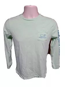 Vineyard Vines Kids Medium 12-14 Green Long Sleeve TShirt - Picture 1 of 10