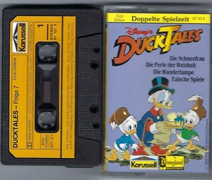 MC Kassette Walt Disney, Ducktales, Tales Doppelte Spielzeit Folgen 7 +8 rar - Picture 1 of 1