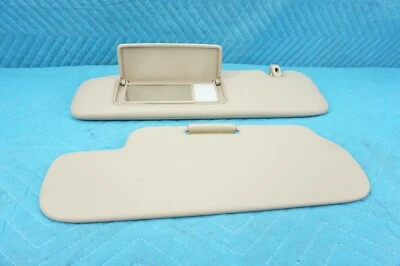 Lexus LX470 Sun Visor Primary & Secondary w/Holders Tan 00-02 Driver's Side OEM — 第 1/4 张图片