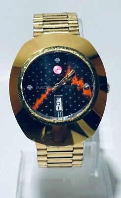 Rado DiaStar 636.0013.3 Original Automatic Gold Purple Dial Swiss Watch 36mm - Image 1 of 4