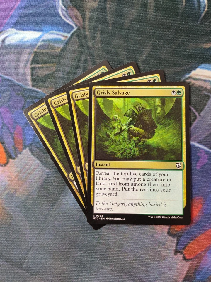 Grisly Salvage x 4 | 7% Off 2+ | MH3 | NM | MTG - Image 1 of 1