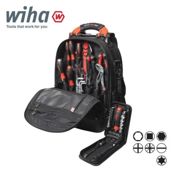 WIHA Hand Tool Set Tool Backpack Maintenance Tool Set BACK PACK MECHANIC - Image 1 of 1