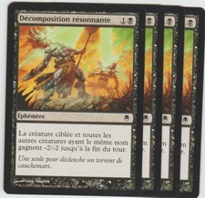► magic-style ◄ mtg - 4x echoing decay/resonant decomposition x4-nm/nm -