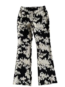 Stine Goya Women’s Nolan Floral Crepe Flared Slim High Rise Pants Size M 10 - Picture 1 of 8