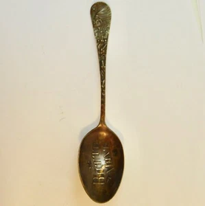 Una cuchara: cubo de recuerdo indio nativo americano en relieve plata de ley ca 1910 - Imagen 1 de 7