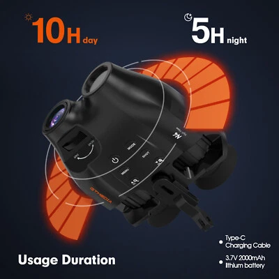 Night Vision Goggles Helmet & Head Mounted Binoculars Digital Infrared Goggles - Image 1 of 4