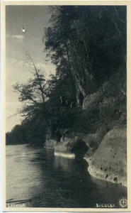 Letonia 1930 Gauja Pie Siguldas Postal 1 - Imagen 1 de 2