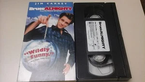 BRUCE ALMIGHTY MOVIE VHS JIM CARREY - Picture 1 of 2