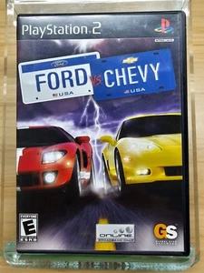 PLAYSTATION 2 FORD VS. CHEVY GAME - W/MANUAL - 2005 - Picture 1 of 4