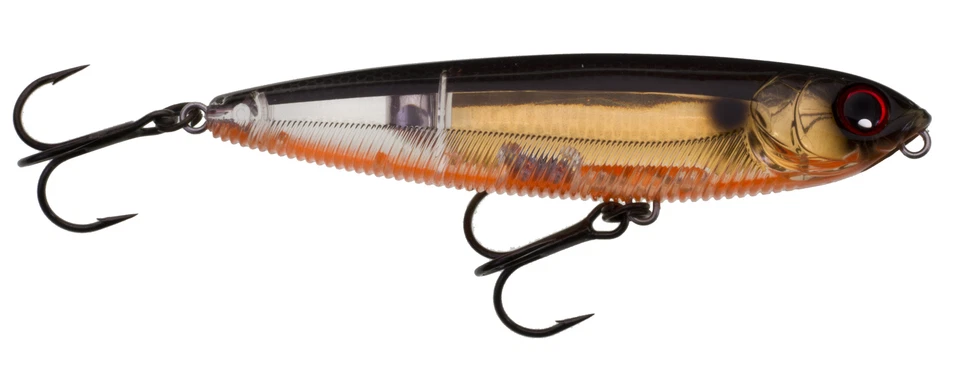 Yo-Zuri R1100-pgbl 3db Pencil F Prism Gold Black 100mm 4" 9/16 Oz Lure