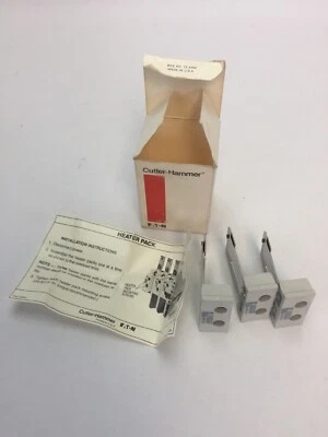 PAQUETE CALENTADOR CUTLER HAMMER H2019-3 (JUEGO DE TRES) 24,6-33,4 AMPERIOS Foto 1 de 4