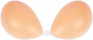 Adhesive Bra Strapless Sticky Invisible Push up Silicone Bra for Backless Dress - Picture 1 of 12