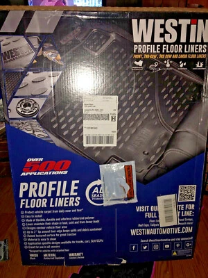 Forros de piso delantero para Hyundai Sonata 2011-2014 Westin 74-17-21027 Foto 1 de 4