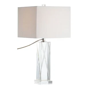 JYL5037A Sullivan 26.5" Crystal LED Table Lamp Contemporary Transitional Beds... - Picture 1 of 6