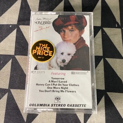 Barbara Streisand - Songbird - Cassette-1990-Columbia Records - New Sealed - Image 1 of 4