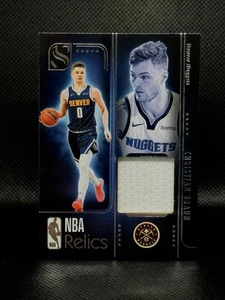 2024-25 Panini Silhouette Basket Christian Braun gioco indossato reliquie - Foto 1 di 2