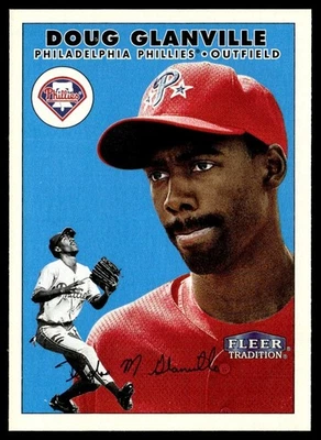 2000 Fleer Tradition Doug Glanville Philadelphia Phillies #65 - Image 1 of 2