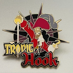 Prendedor Disney Capitán Garfio Ruta 498 Villano Brújula Rosa LE 300 AP Prueba de Artista - Imagen 1 de 3