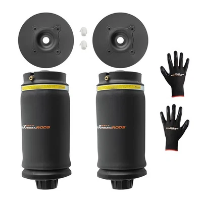 2x Bolsa de resorte de suspensión neumática L/R para Mercedes Benz GL320 trasero 2007-09 1643201025 Foto 1 de 4