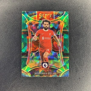 2023-24 Select Premier League #151 Green Cracked Ice - Mohamed Salah Liverpool - Picture 1 of 2