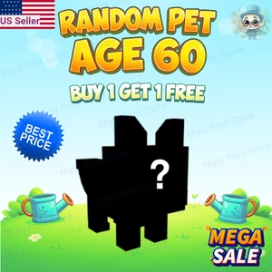 [❄️CHEAP & INSTANT DELIVERY❄️] 🔥RANDOM AGE 60 PETS🔥ROBLOX GROW A GARDEN✨ - Picture 1 of 2