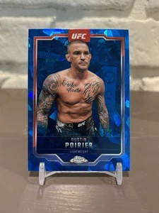 Dustin Poirier 2025 Topps Chrome UFC Base Card #7 Lightweight Sapphire - Picture 1 of 2