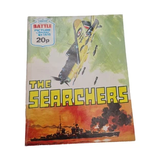 Battle No 1416 The Searchers 20p Cover Fleetway Picture Library Comic 1980 - Picture 1 of 8