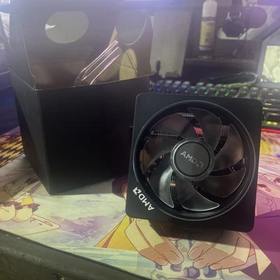 *New* AMD Wraith Prism RGB LED CPU Cooler Heatsink Fan AM4 AM5 712-000075 / 76 - Image 1 of 2