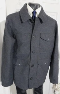 EDDIE BAUER GRÖSSE LARGE GRAUE WOLLMISCHUNG JACKE - Bild 1 von 7